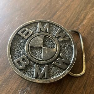 Limited Edition Vintage BMW Beamer Belt Buckle 1975